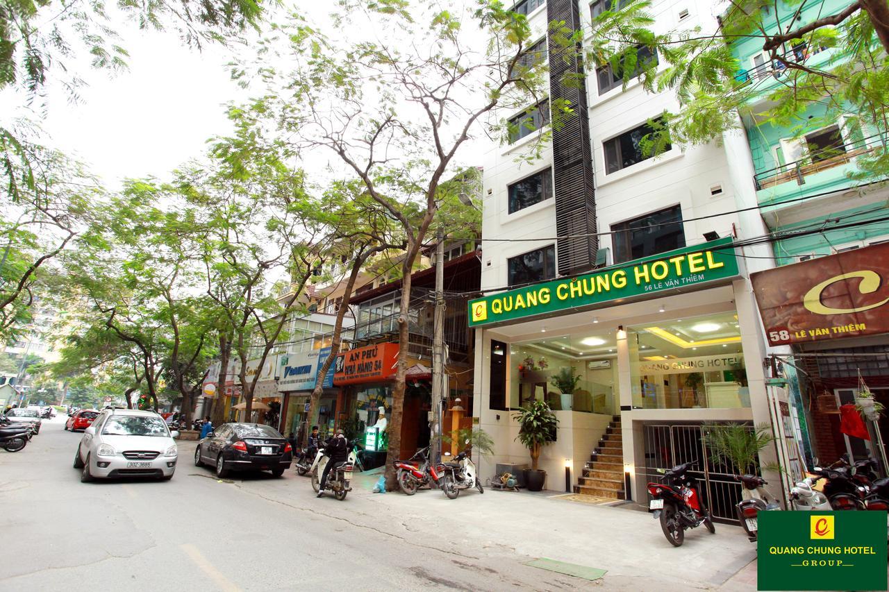 Quang Chung Hotel - 56 Le Van Thiem - By Bay Luxury Ханой Экстерьер фото